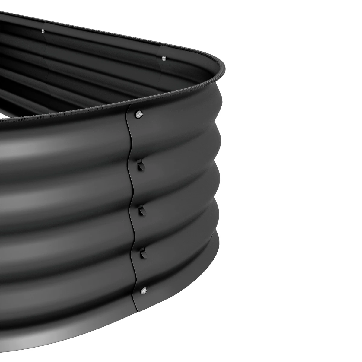 Outsunny Raised Garden Bed Planter With Safety Edging by Outsunny