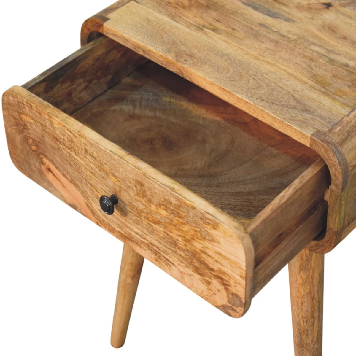 Artisan Nightstand Compact Mango Oak One Drawer by Artisan Furniture