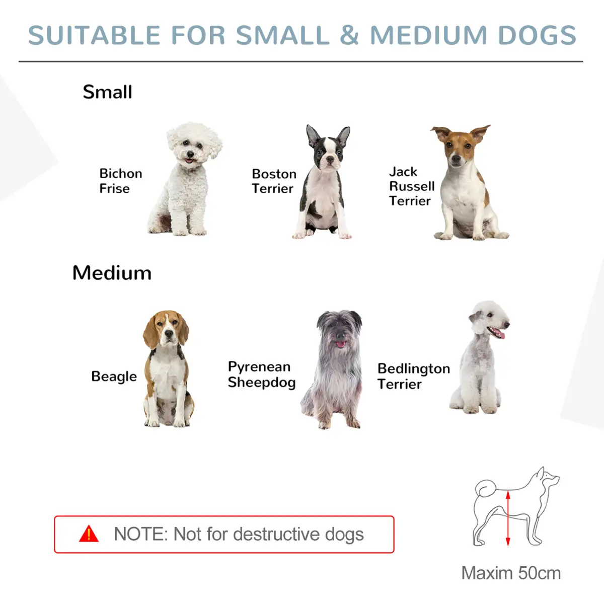 Unbranded Freestanding Pet Gate w/ 2 Support Feet for Doorways Stairs White Pawhut - Pet Gate