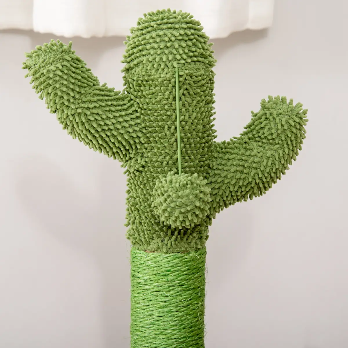 Unbranded Cat Tree Cactus Sisal Scratching Post Interactive Fun Roller Exerciser Pawhut - Cat Tree