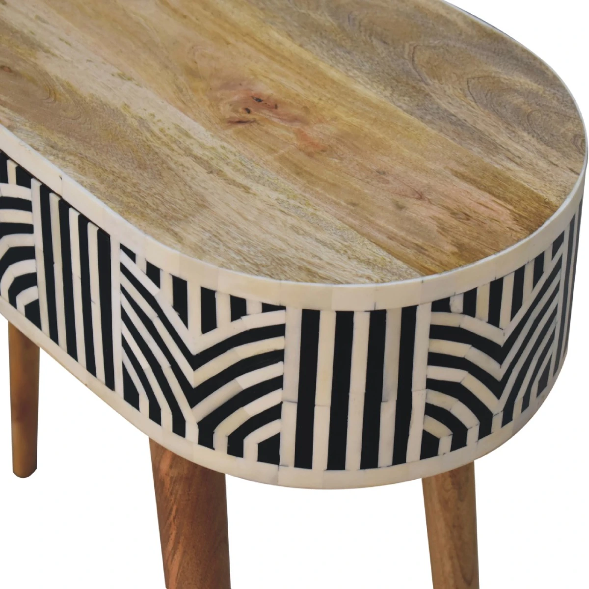 Artisan Console Table Bone Inlay For Boho Homes by Artisan Furniture