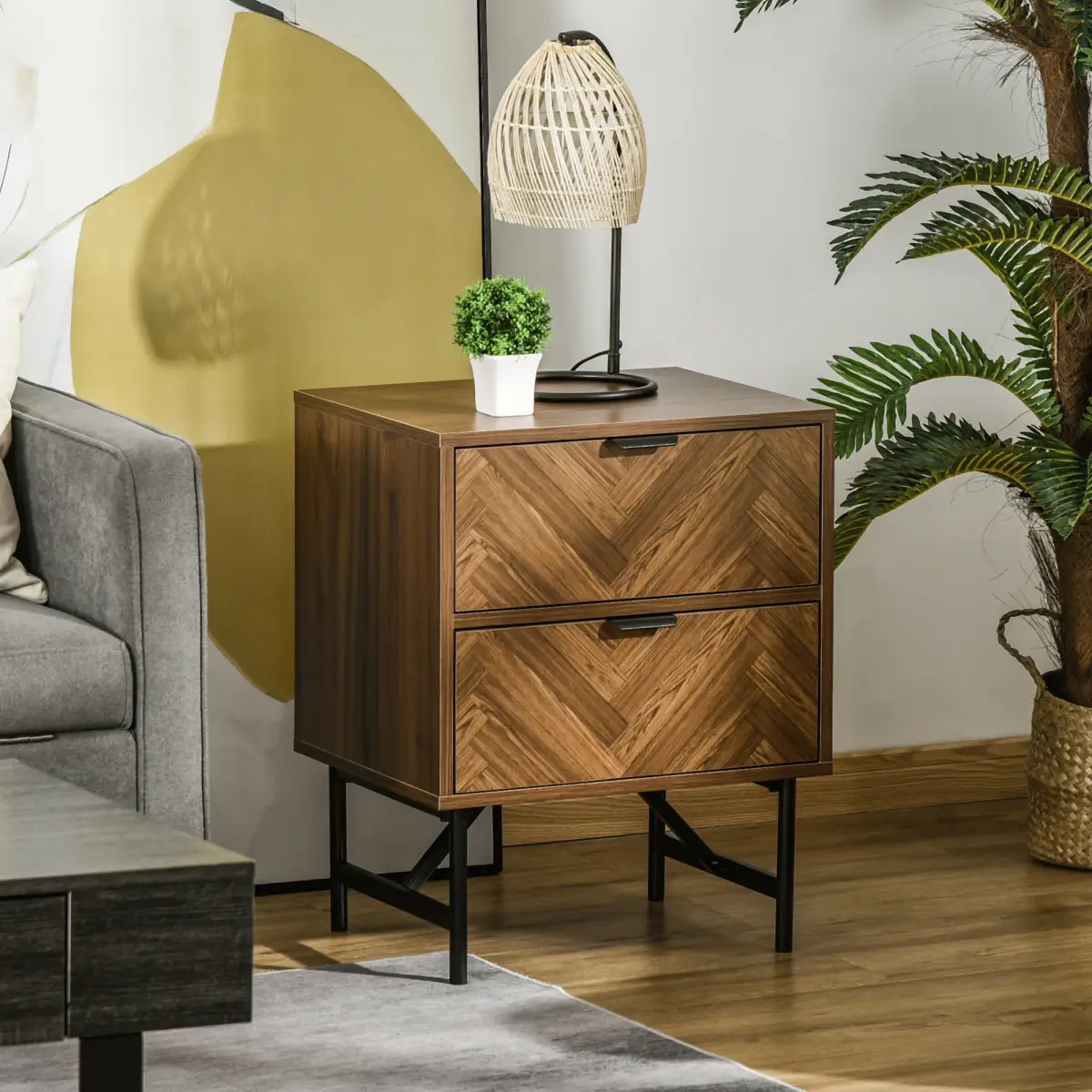 N/A Bedside Tables - Bedside Table