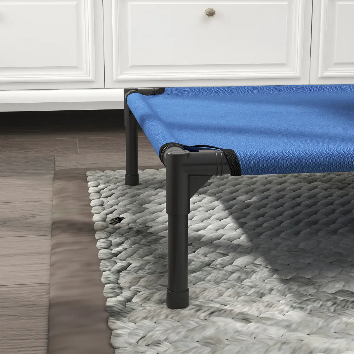 Pawhut Elevated Pet Bed Cool Cot Dog Cat Portable Folding Home Camping Hammock Foldable - Dog Beds