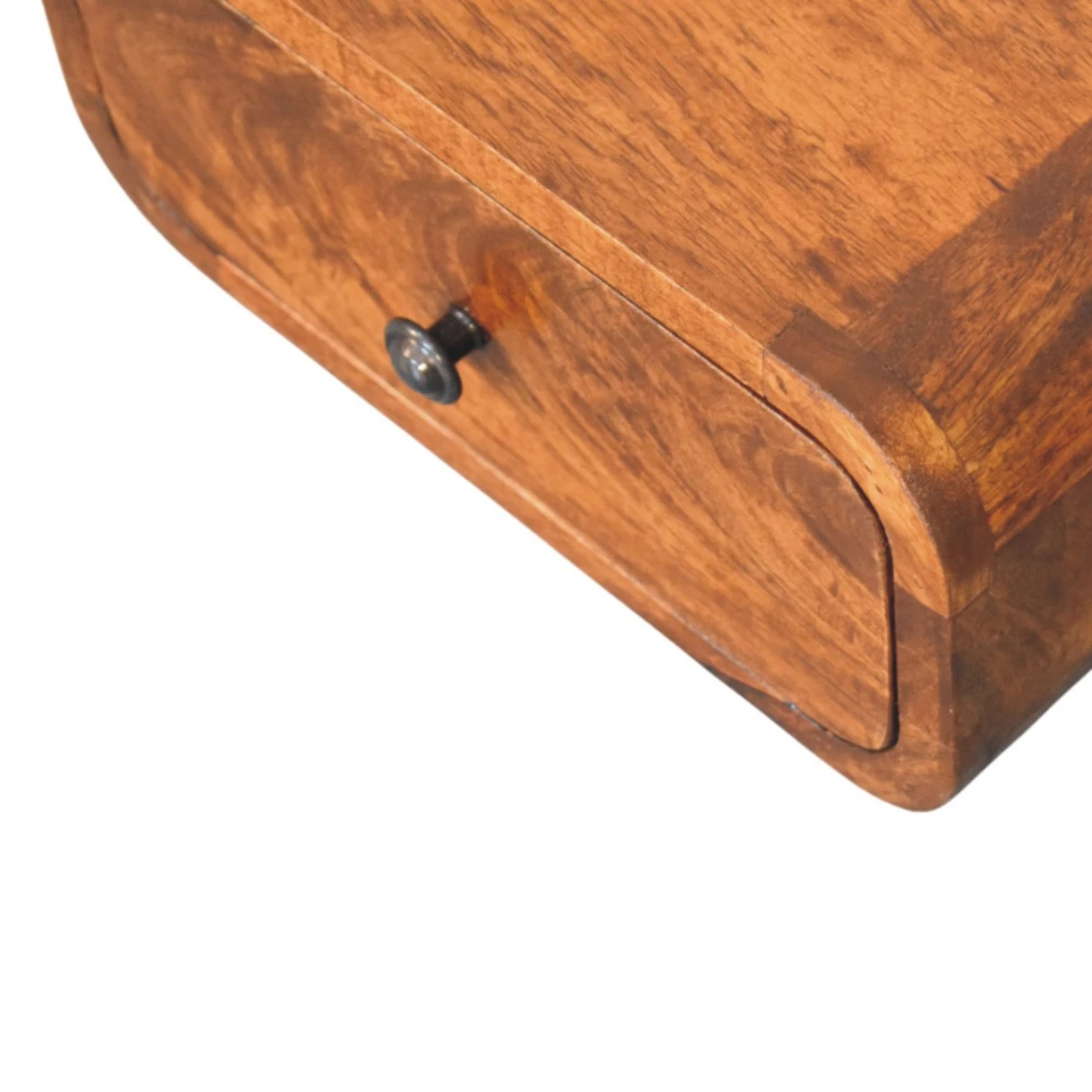 Artisan Furniture Artisan Nightstand Wall Mini Mango Drawer Compact - Bedside Table