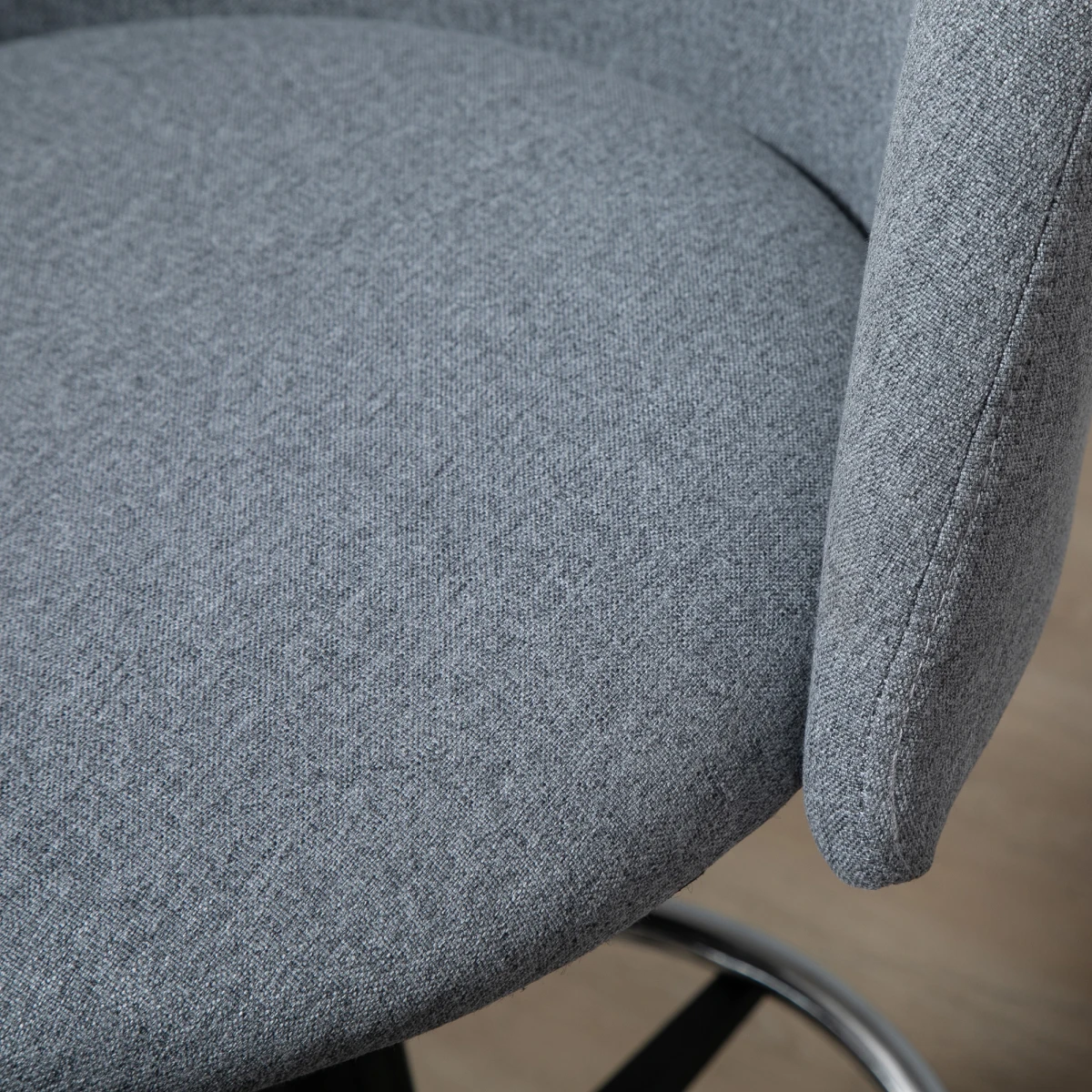 Unbranded Vinsetto Draftsman Chair 97cm Padded Seat Home - Office Chair