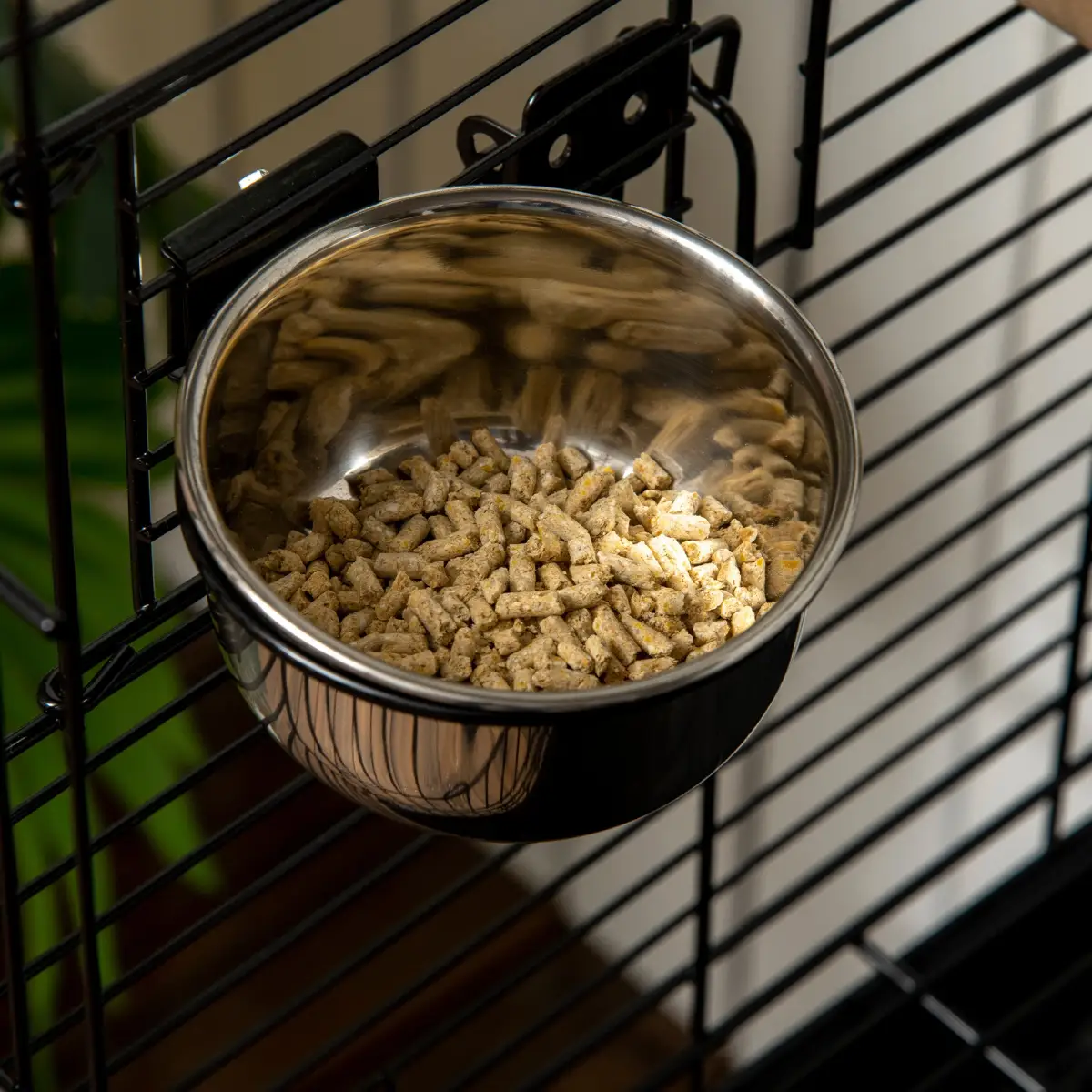 PawHut Large Bird Cage, Pet Aviary Parrot Macaw Cockatiel Finch Feeding Stand w/ Perch - Bird Cage
