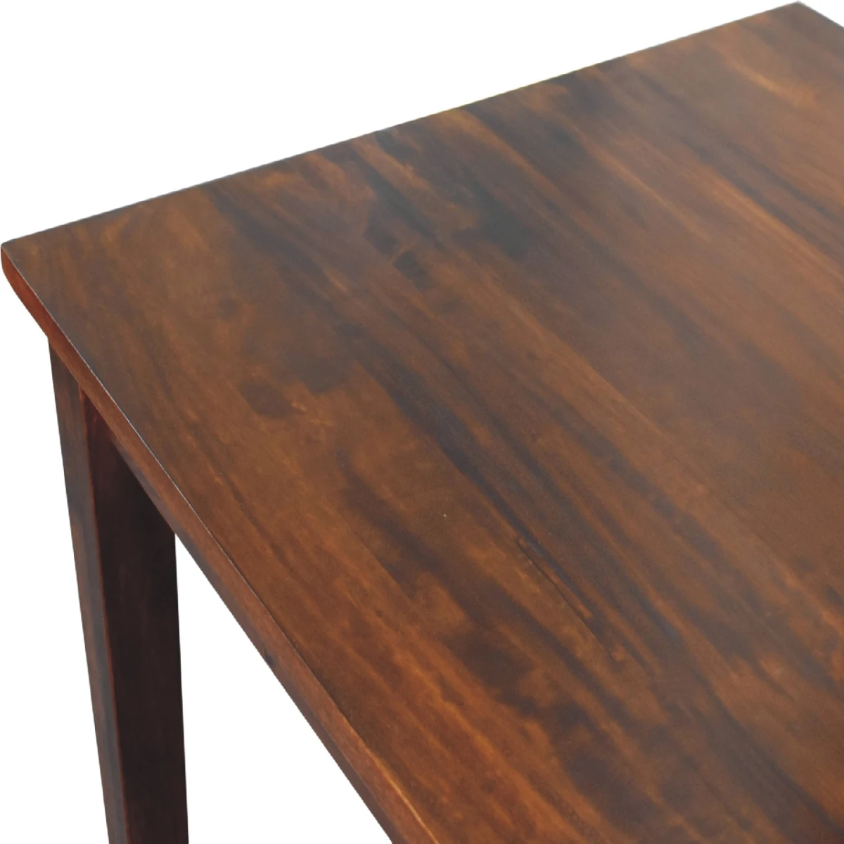 Artisan Dining Table 6ft Solid Mango Chestnut Finish Family by Artisan Furniture
