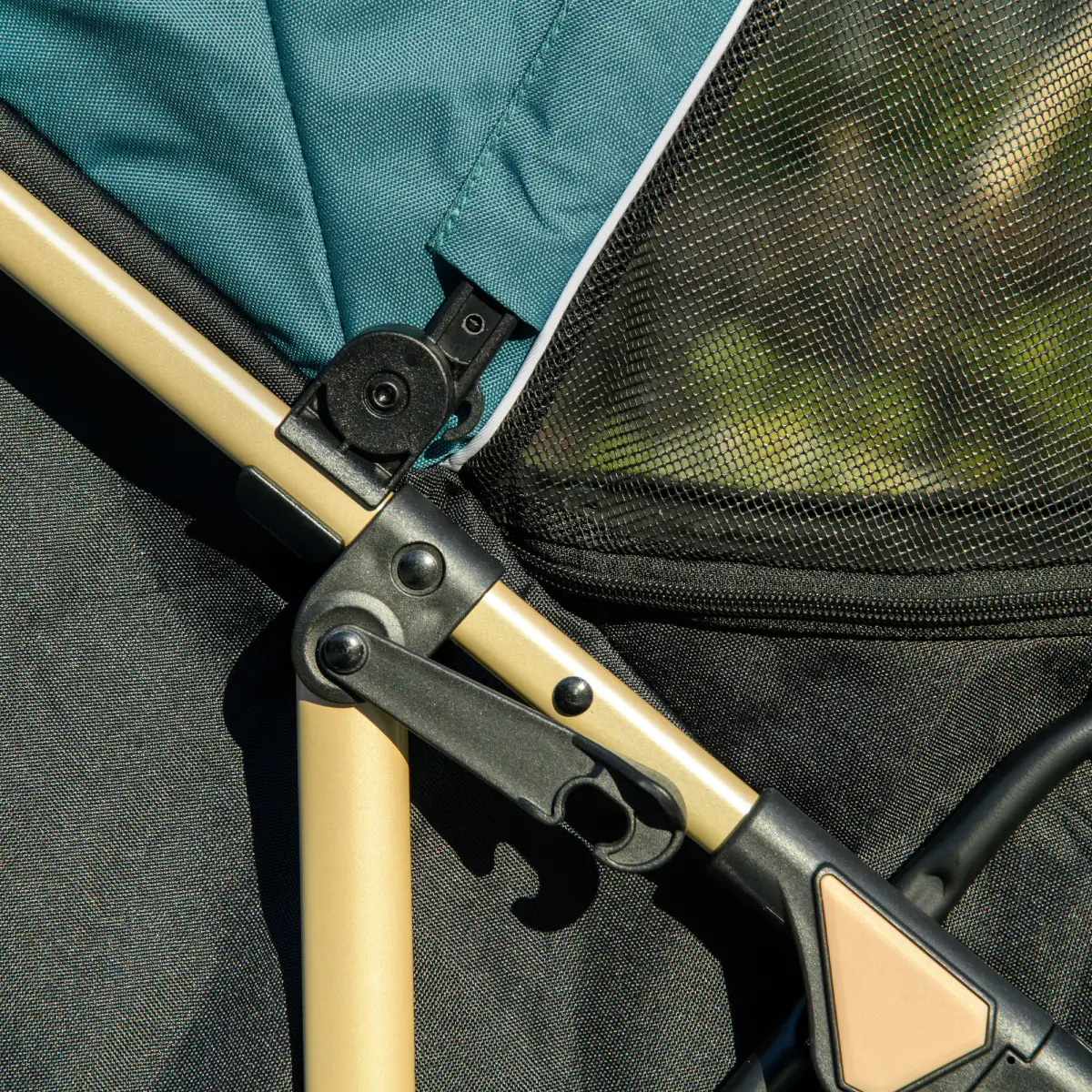 PawHut PawHut Pet Stroller for XS and S Dogs with Rain Cover - Dark Green - Pet Carrier