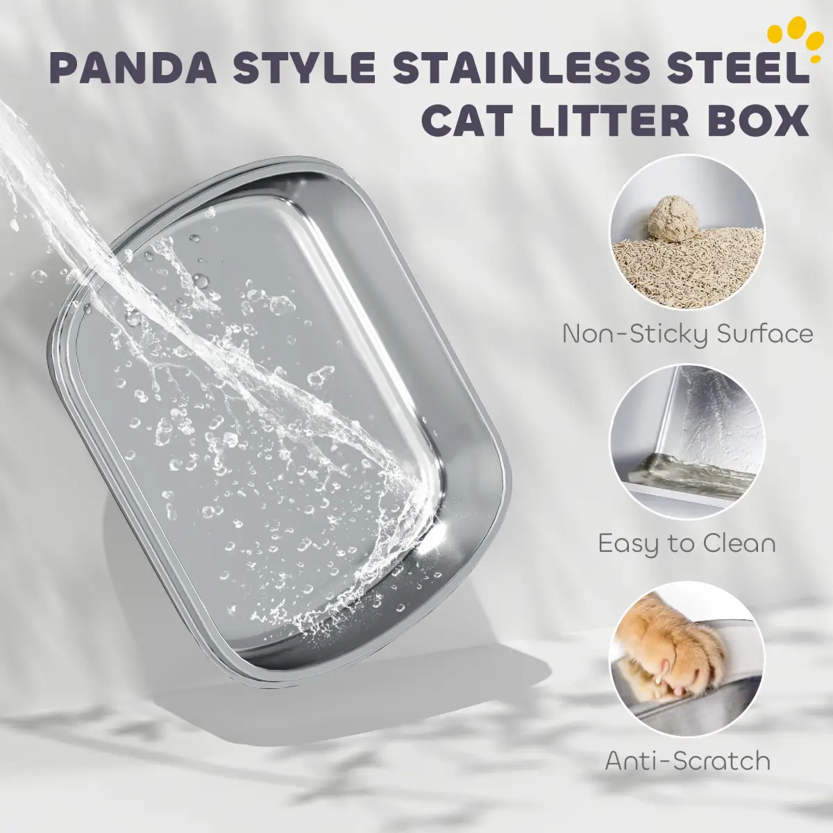 N/A Cat Litter Box - Cat Litter