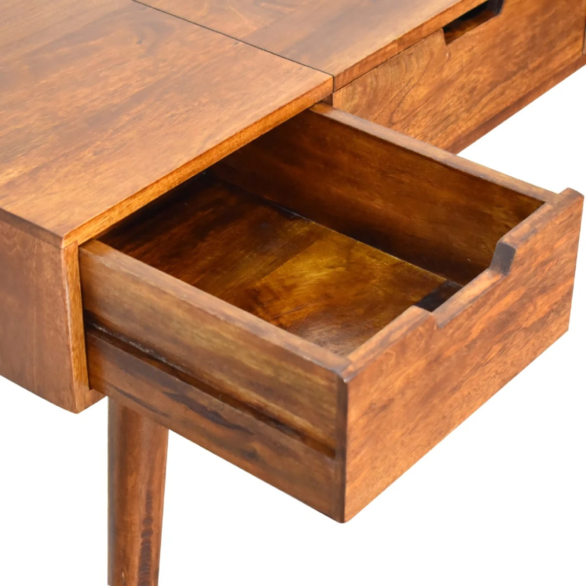 Artisan Mango Wood Foldable Dressing Table by Artisan Furniture