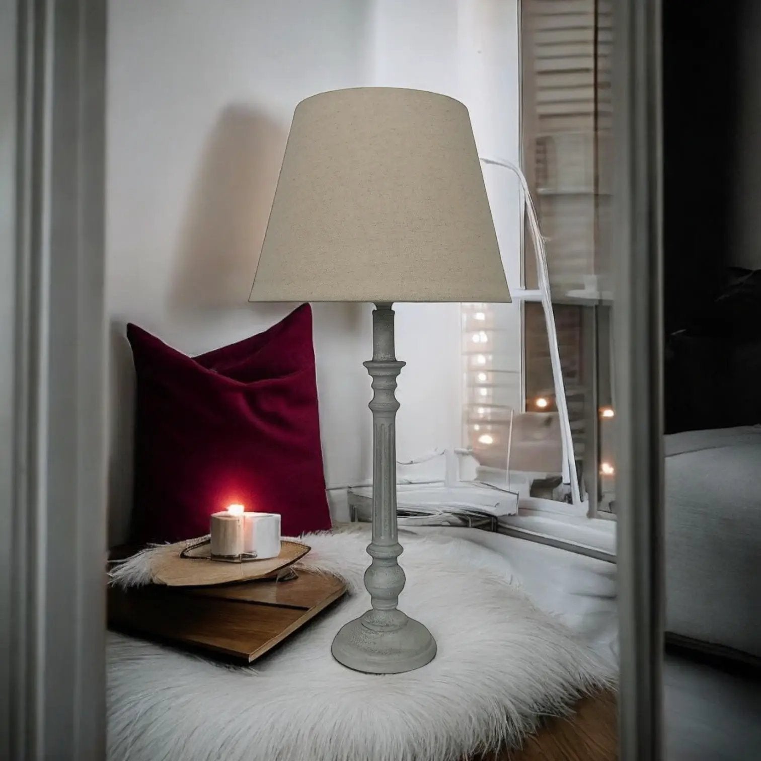 MSL 54CM LAMP AND SHADE - Lamp