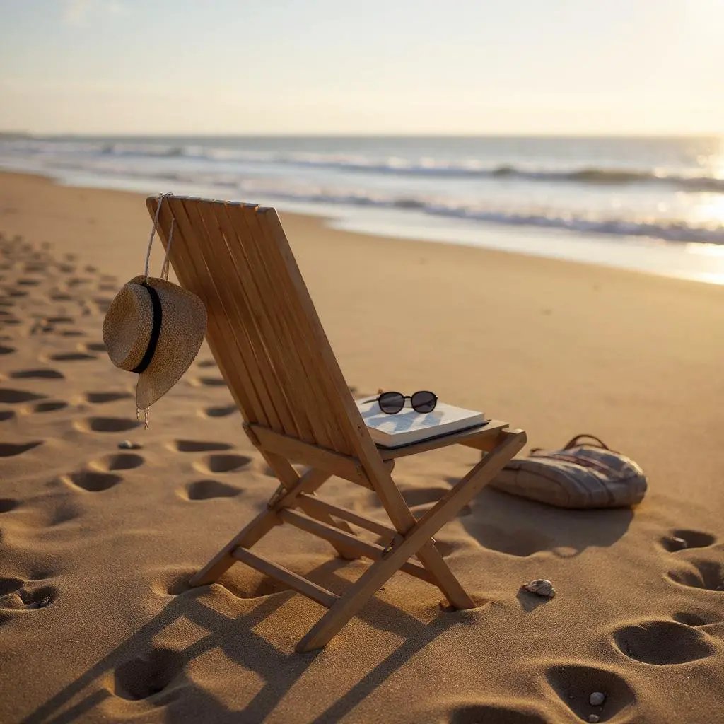 MSL MIAMI FOLDING TEAK CHAIR - Dining Chairs