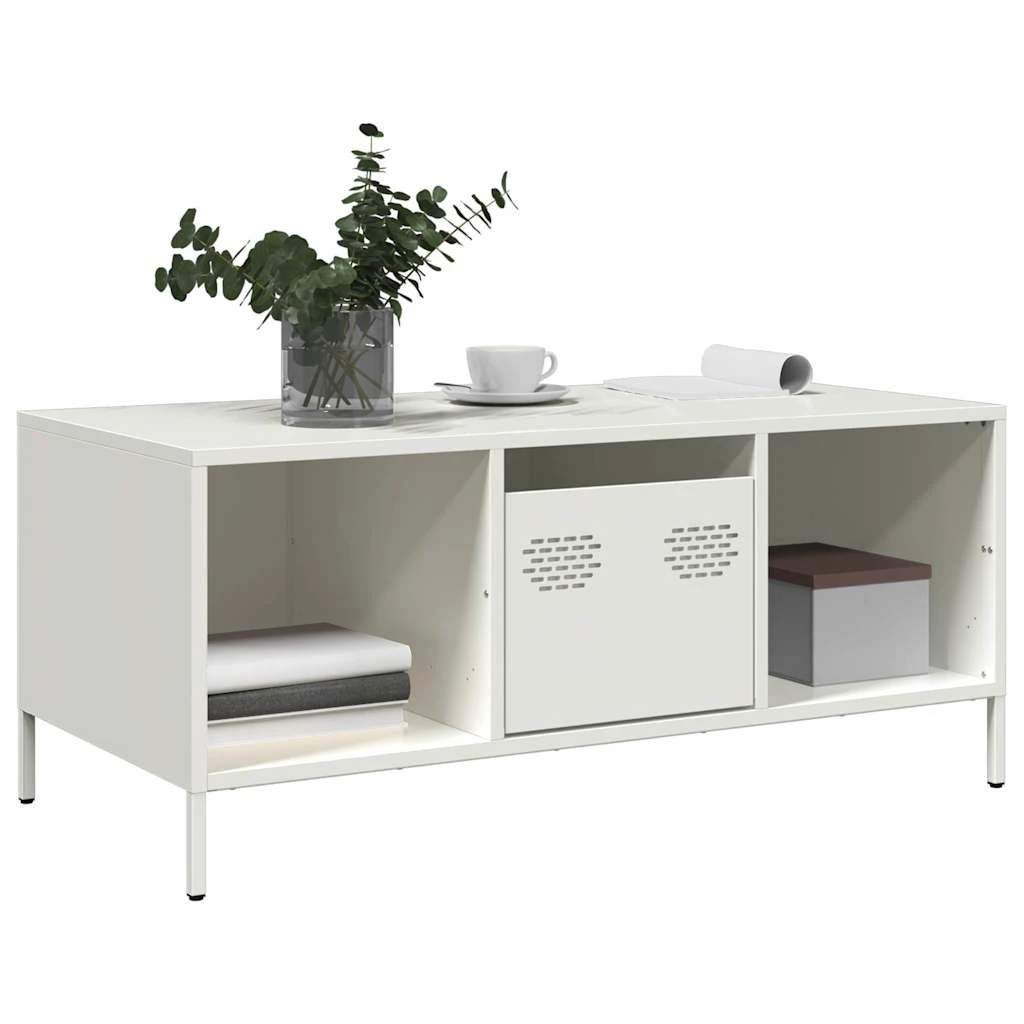 vidaXL vidaXL Table 101.5x50x43.5cm Cold-Rolled Steel - Coffee Table