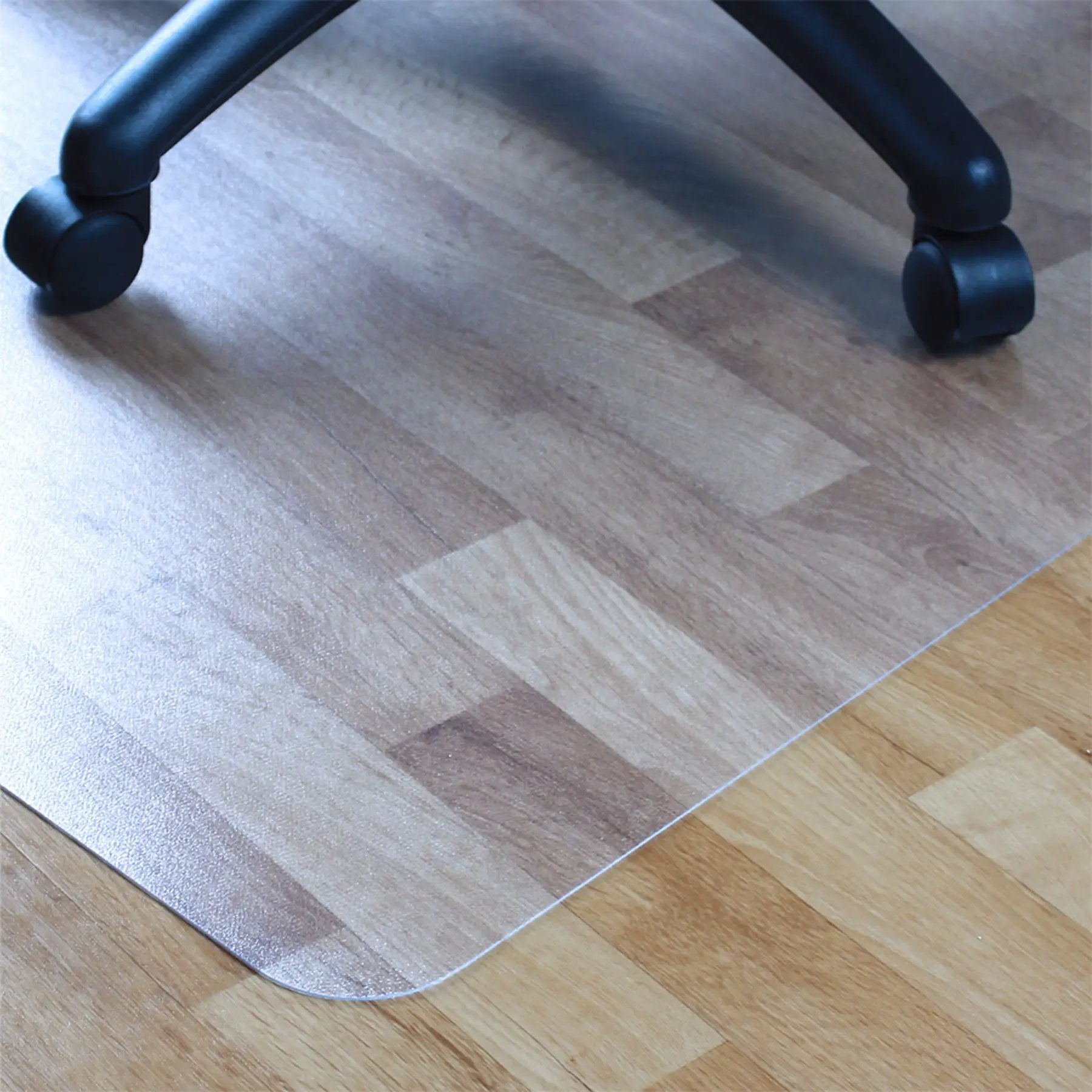 Floortex Advantagemat® Vinyl Rectangular Chair Mat for Hard Floor - 116 x 150cm - Office Mats