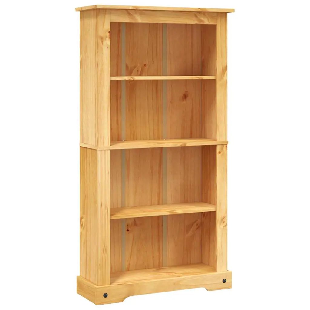 vidaXL vidaXL 4-Tier Bookcase Mexican Pine Corona Range 80x29x150 cm - Bookcase