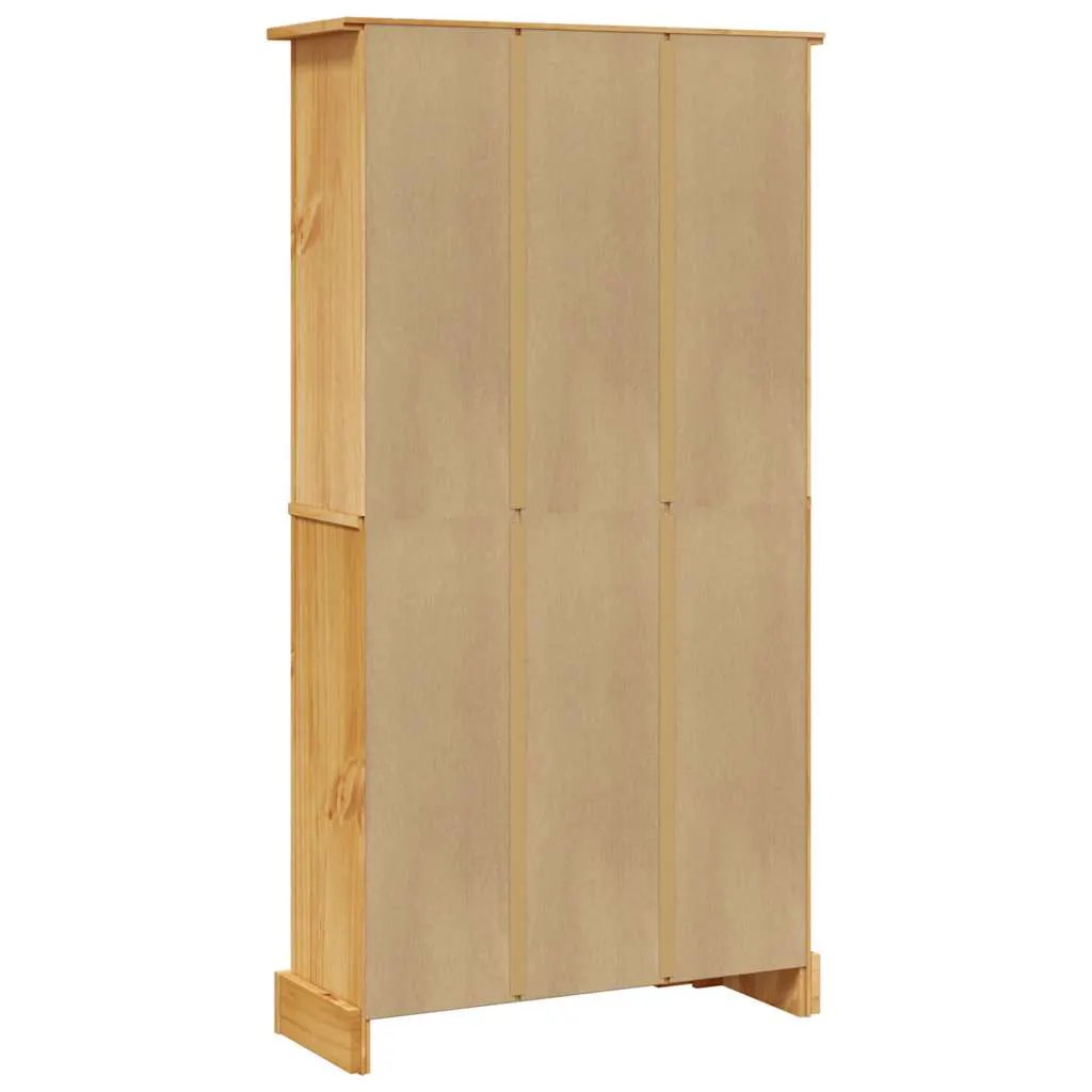 vidaXL vidaXL 4-Tier Bookcase Mexican Pine Corona Range 80x29x150 cm - Bookcase