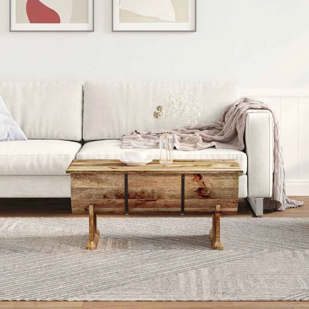 vidaXL vidaXL Coffee Table 88x50x40 Solid Mango Home - Coffee Table