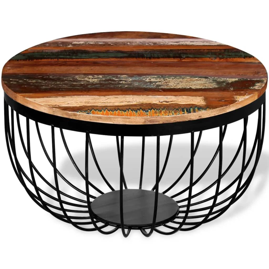 vidaXL VidaXL Coffee Table Reclaimed Wood Living Room - Coffee Table