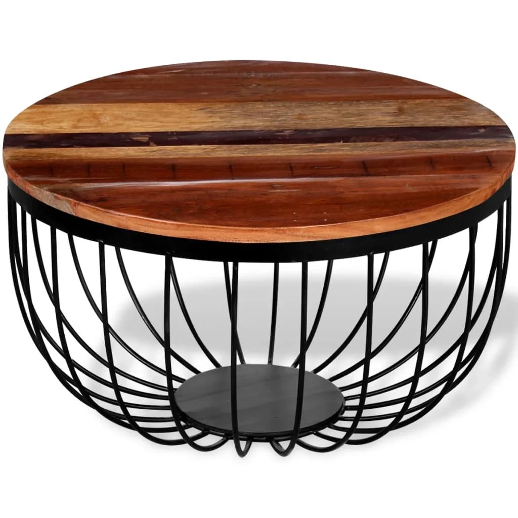 vidaXL VidaXL Coffee Table Reclaimed Wood Living Room - Coffee Table