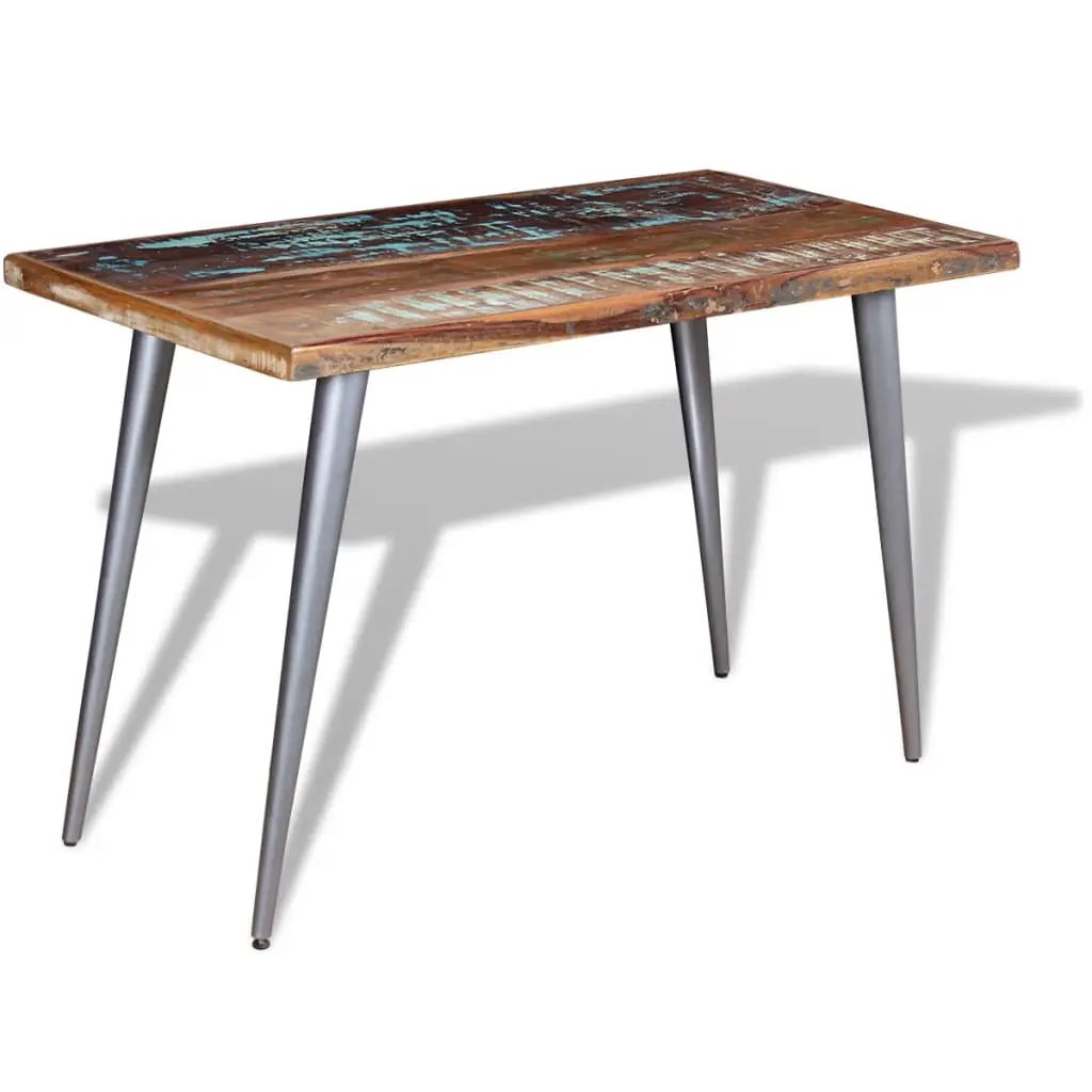 vidaXL vidaXL Dining Table Solid Reclaimed Wood 120x60x76 cm - Dining Table