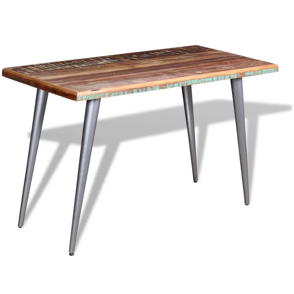 vidaXL vidaXL Dining Table Solid Reclaimed Wood 120x60x76 cm - Dining Table