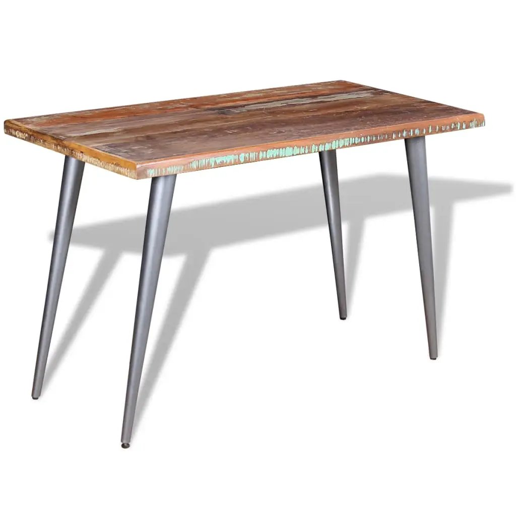 vidaXL vidaXL Dining Table Solid Reclaimed Wood 120x60x76 cm - Dining Table