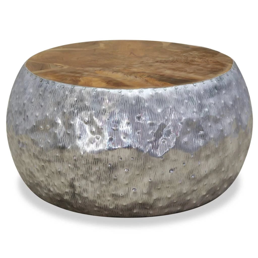 VidaXL CoffeeTable 60x60x30 TeakTop Lounge by vidaXL