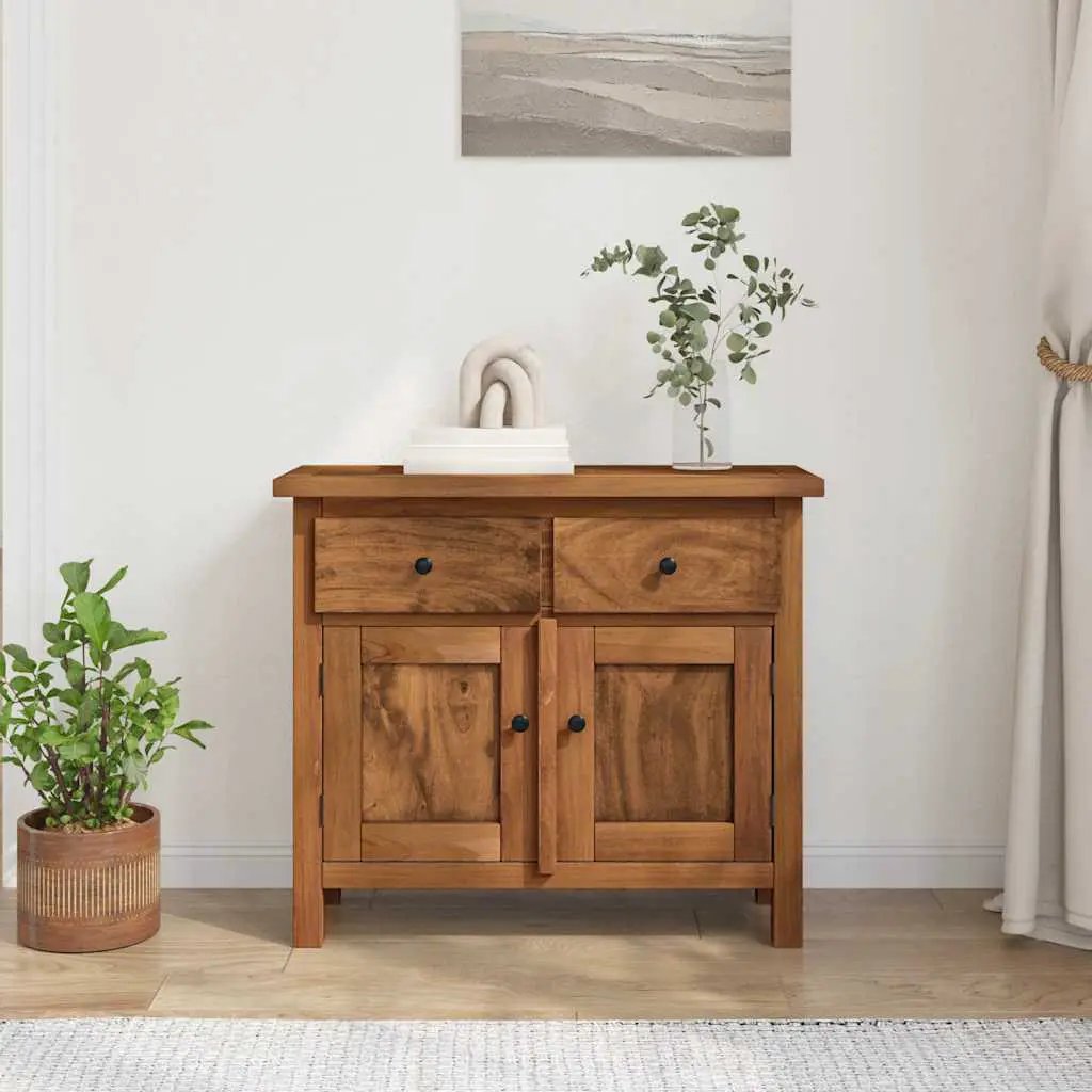 vidaXL vidaXL Sideboard Solid Mahogany Wood 75x30x65 cm - Sideboard