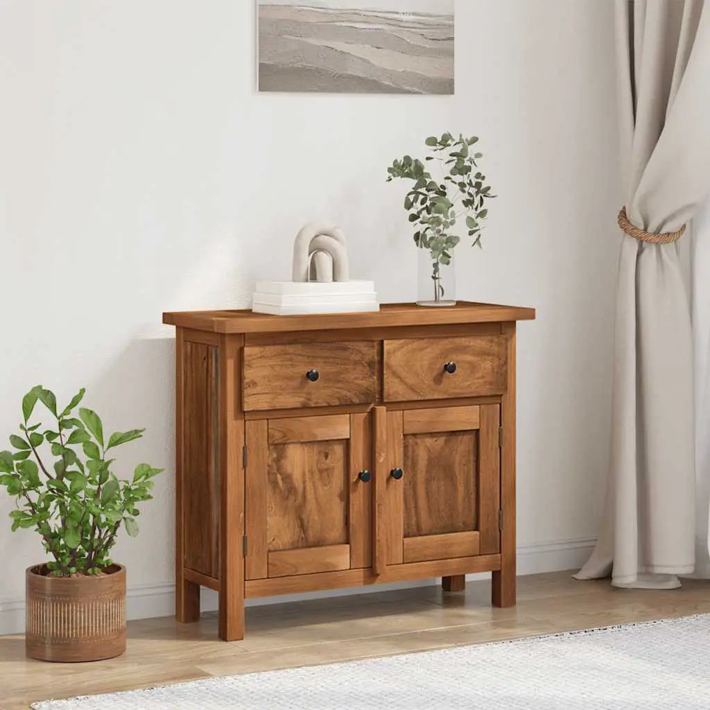 vidaXL vidaXL Sideboard Solid Mahogany Wood 75x30x65 cm - Sideboard