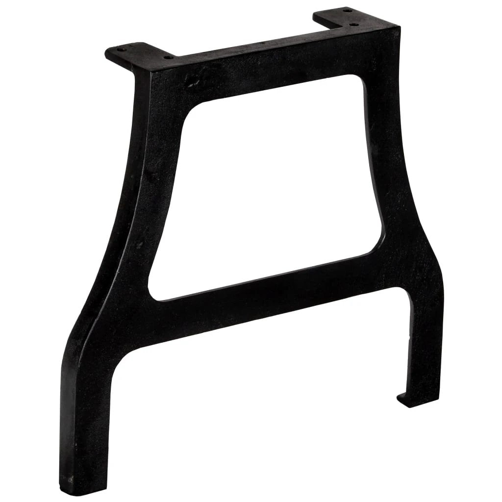 vidaXL A Frame Cast Iron Table Legs 2Pcs by vidaXL