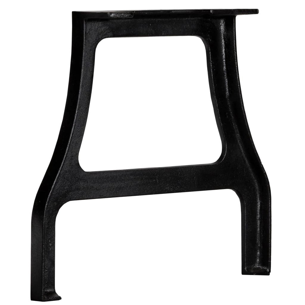 vidaXL A Frame Cast Iron Table Legs 2Pcs by vidaXL