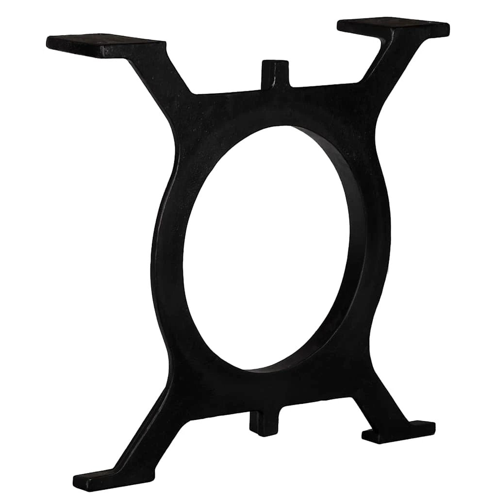vidaXL vidaXL Coffee Table Legs O Frame Cast Iron 2 Pcs Heavy Duty Antique Style Industrial Decor Enthusiasts - Coffee Table