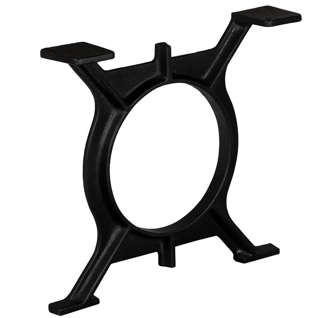 vidaXL vidaXL Coffee Table Legs O Frame Cast Iron 2 Pcs Heavy Duty Antique Style Industrial Decor Enthusiasts - Coffee Table
