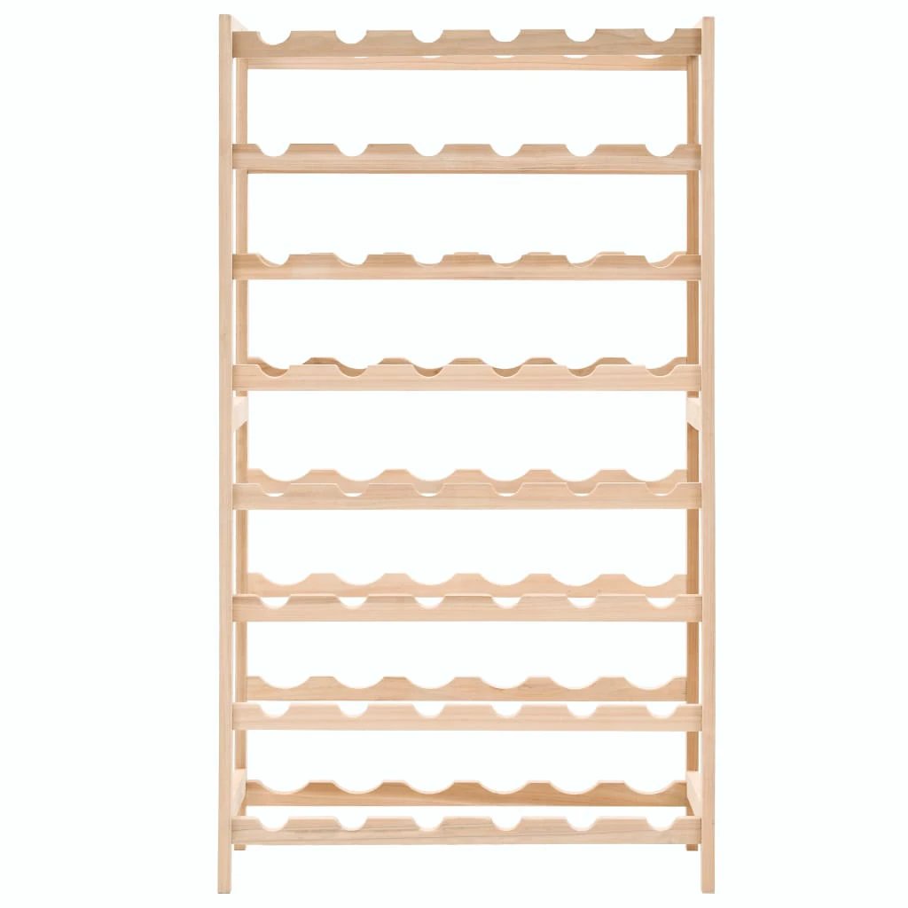 vidaXL vidaXL Wine Rack Cedar Wood 57.5x28x102 cm - Wine Rack