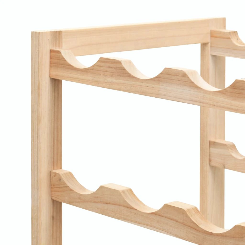 vidaXL vidaXL Wine Rack Cedar Wood 57.5x28x102 cm - Wine Rack
