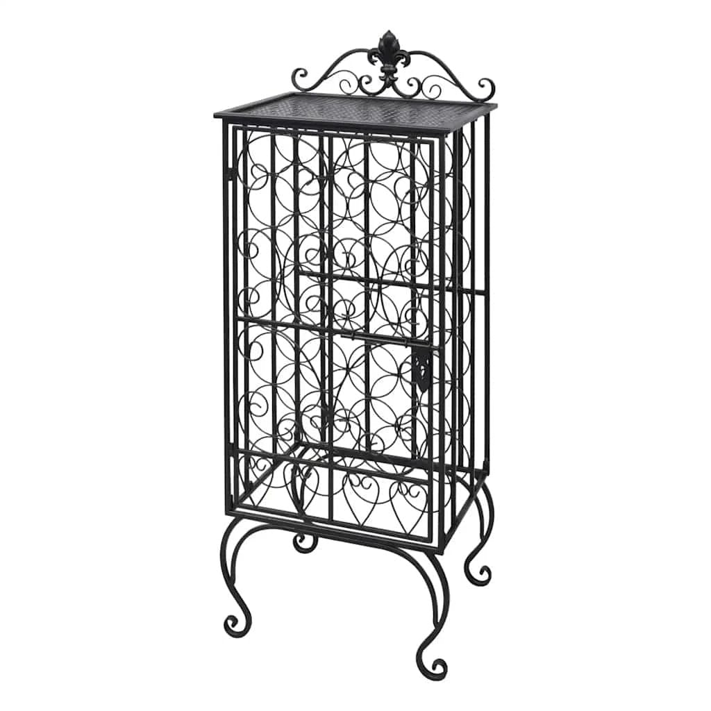 vidaXL vidaXL Wine Rack for 28 Bottles Metal - Wine Rack