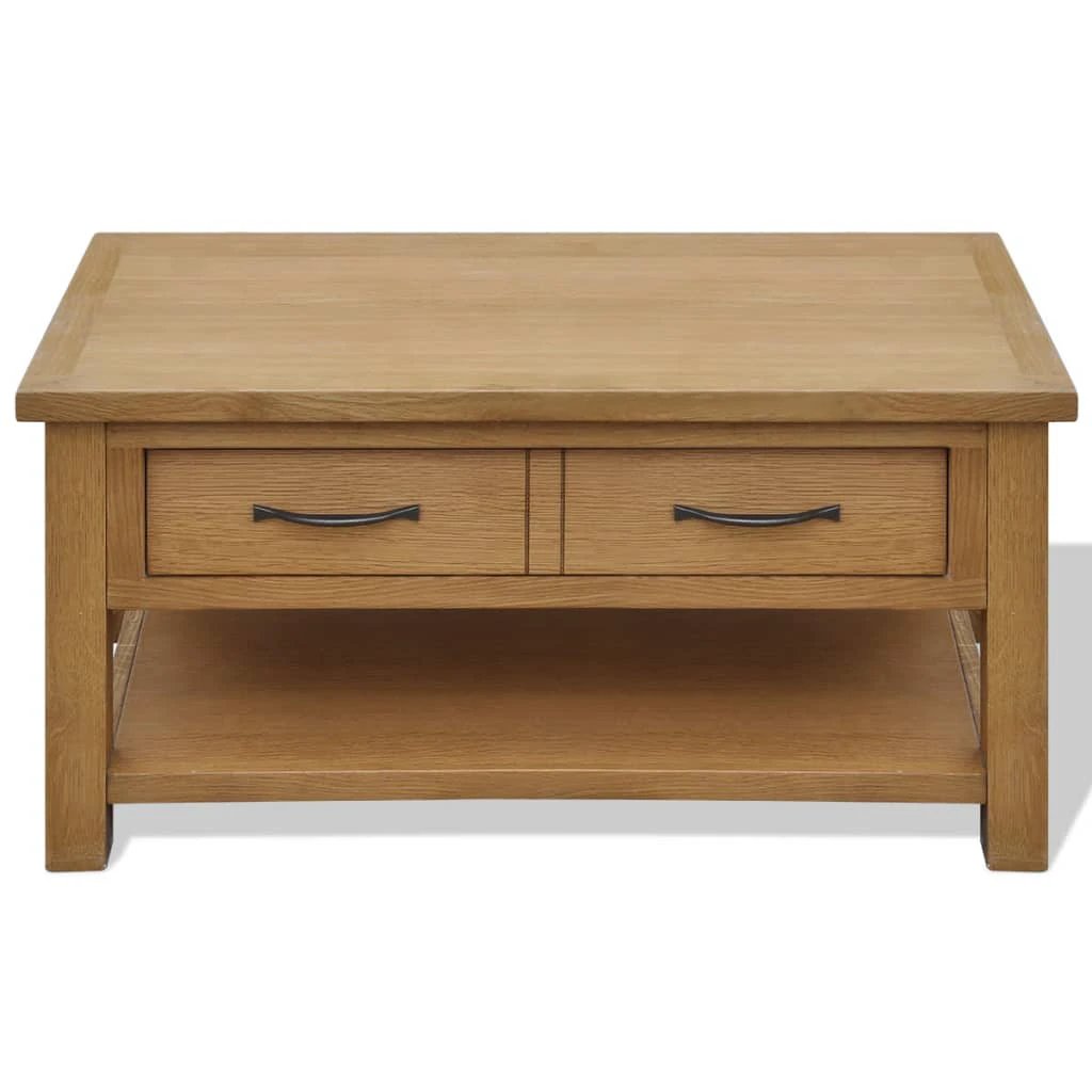 vidaXL VidaXL Oak Coffee Table 88x53x45 Cm Drawer - Coffee Table
