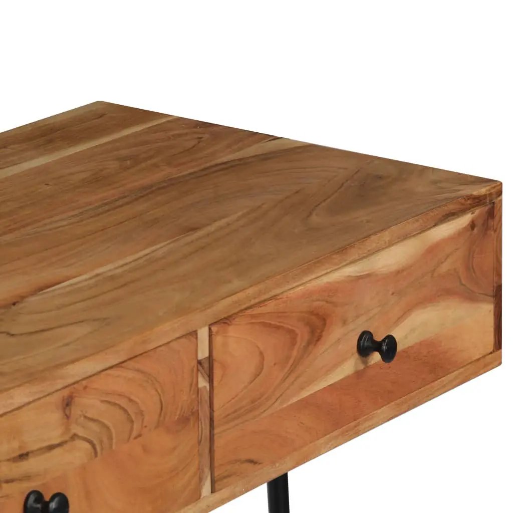 vidaXL vidaXL Wall Desk 90x40x170 cm Solid Acacia Wood - Desk