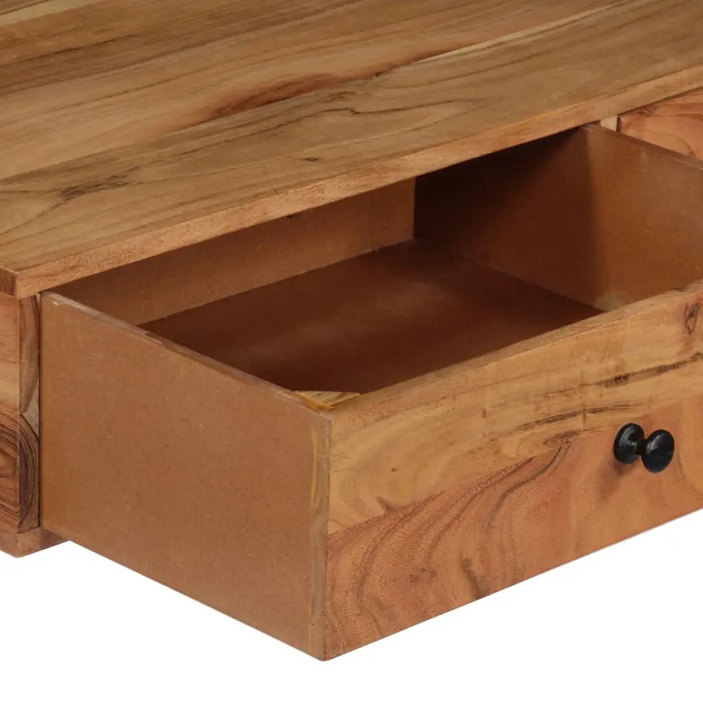 vidaXL vidaXL Wall Desk 90x40x170 cm Solid Acacia Wood - Desk