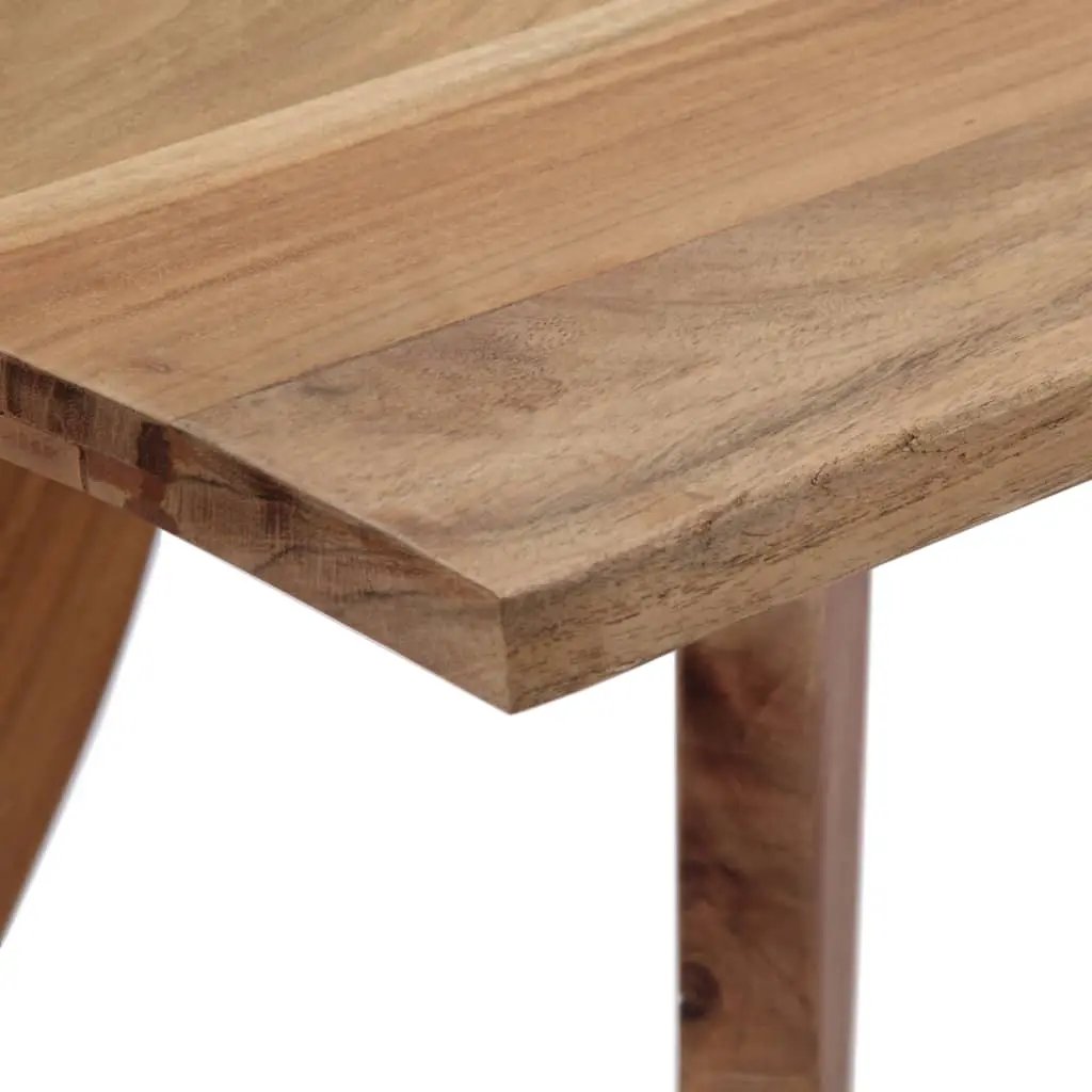 vidaXL vidaXL Dining Table 120x58x76 cm Solid Acacia Wood - Dining Table