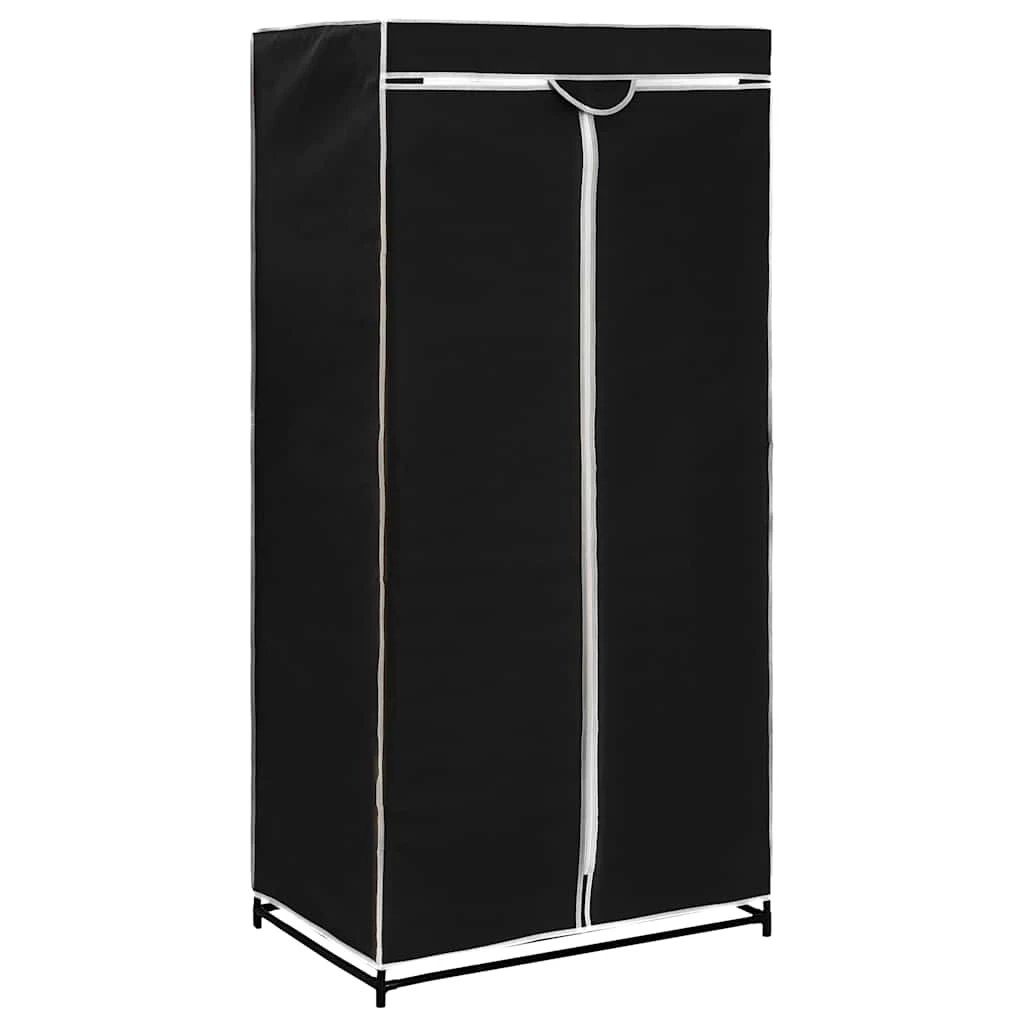 vidaXL vidaXL Wardrobe Black 75x50x160 cm - Wardrobe