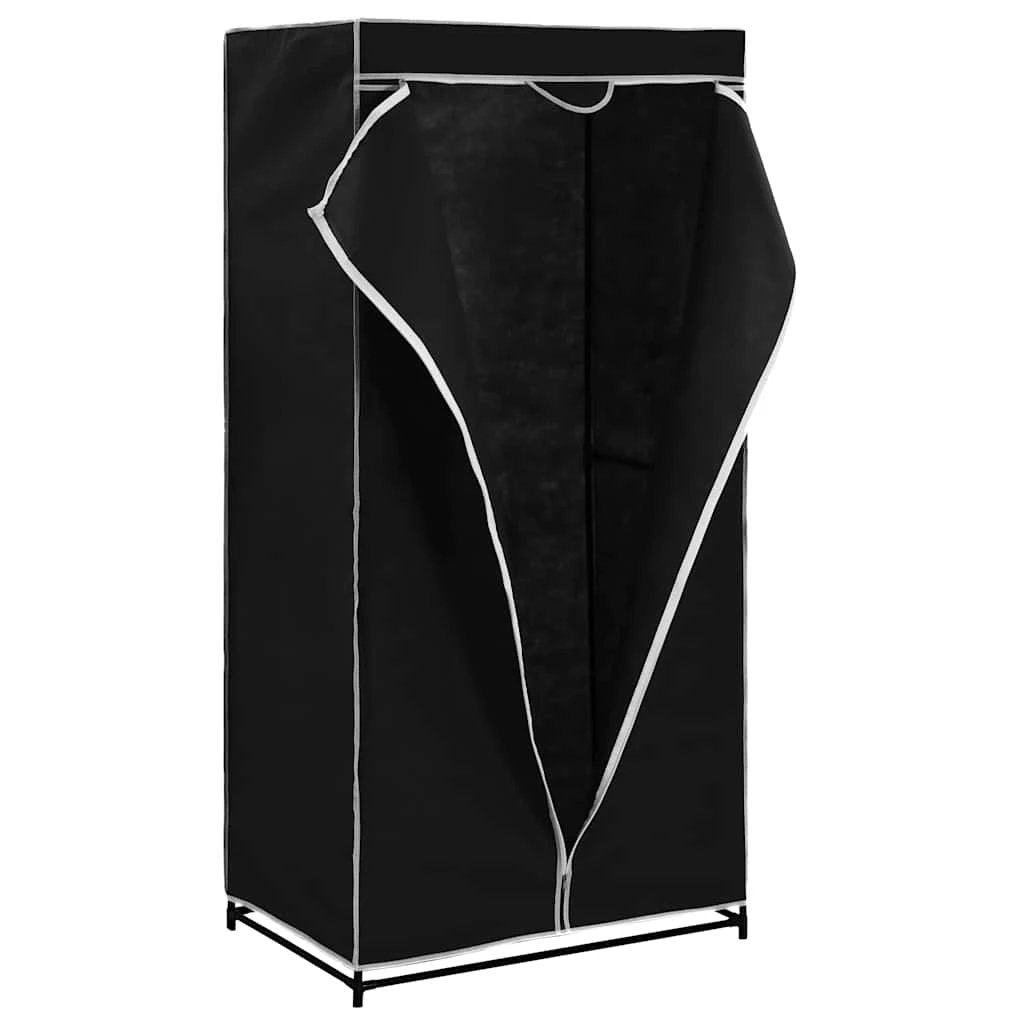 vidaXL vidaXL Wardrobe Black 75x50x160 cm - Wardrobe