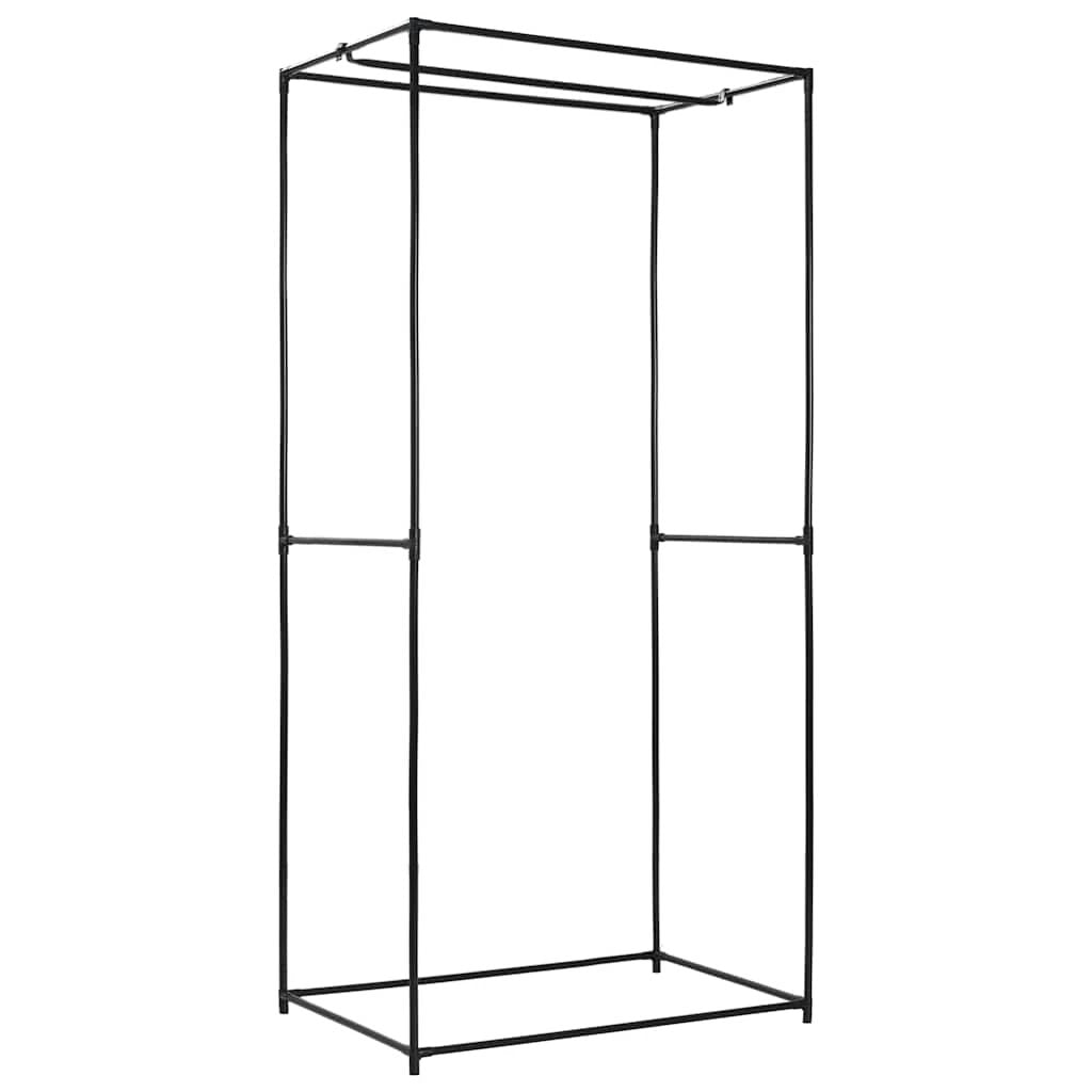 vidaXL vidaXL Wardrobe Black 75x50x160 cm - Wardrobe