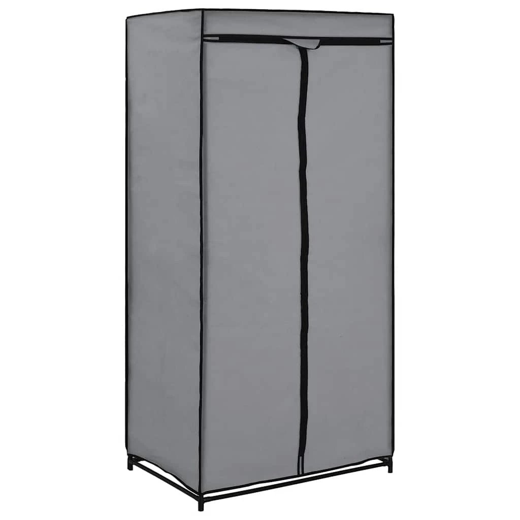 vidaXL vidaXL Wardrobes 2 pcs Grey 75x50x160 cm - Wardrobe