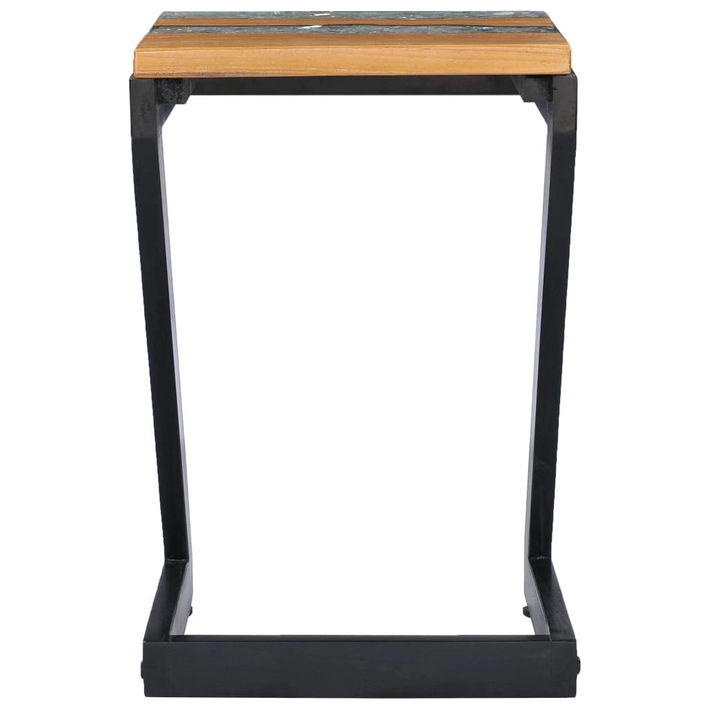 VidaXL Coffee Table 30x30x50cm Teak Resin Home by vidaXL