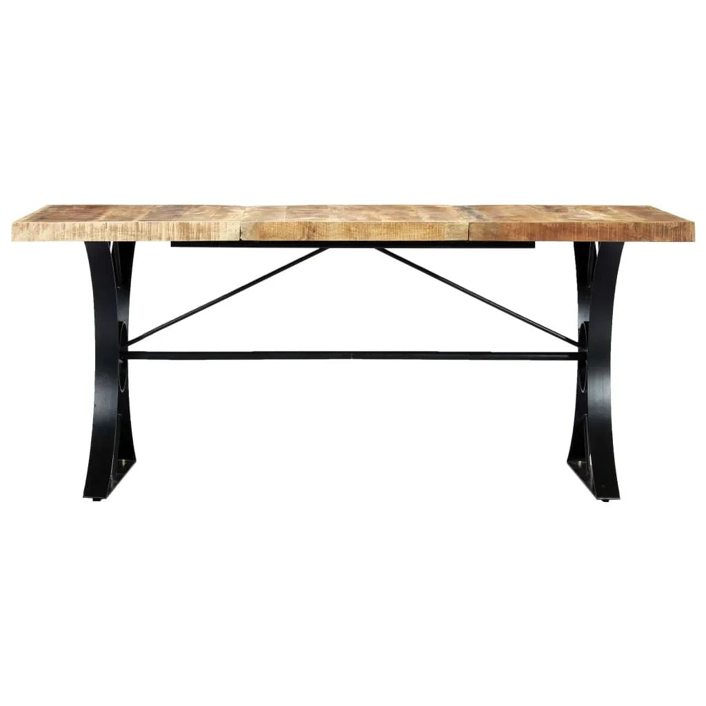 vidaXL vidaXL Dining Table 180x90x76 cm Solid Mango Wood - Dining Table
