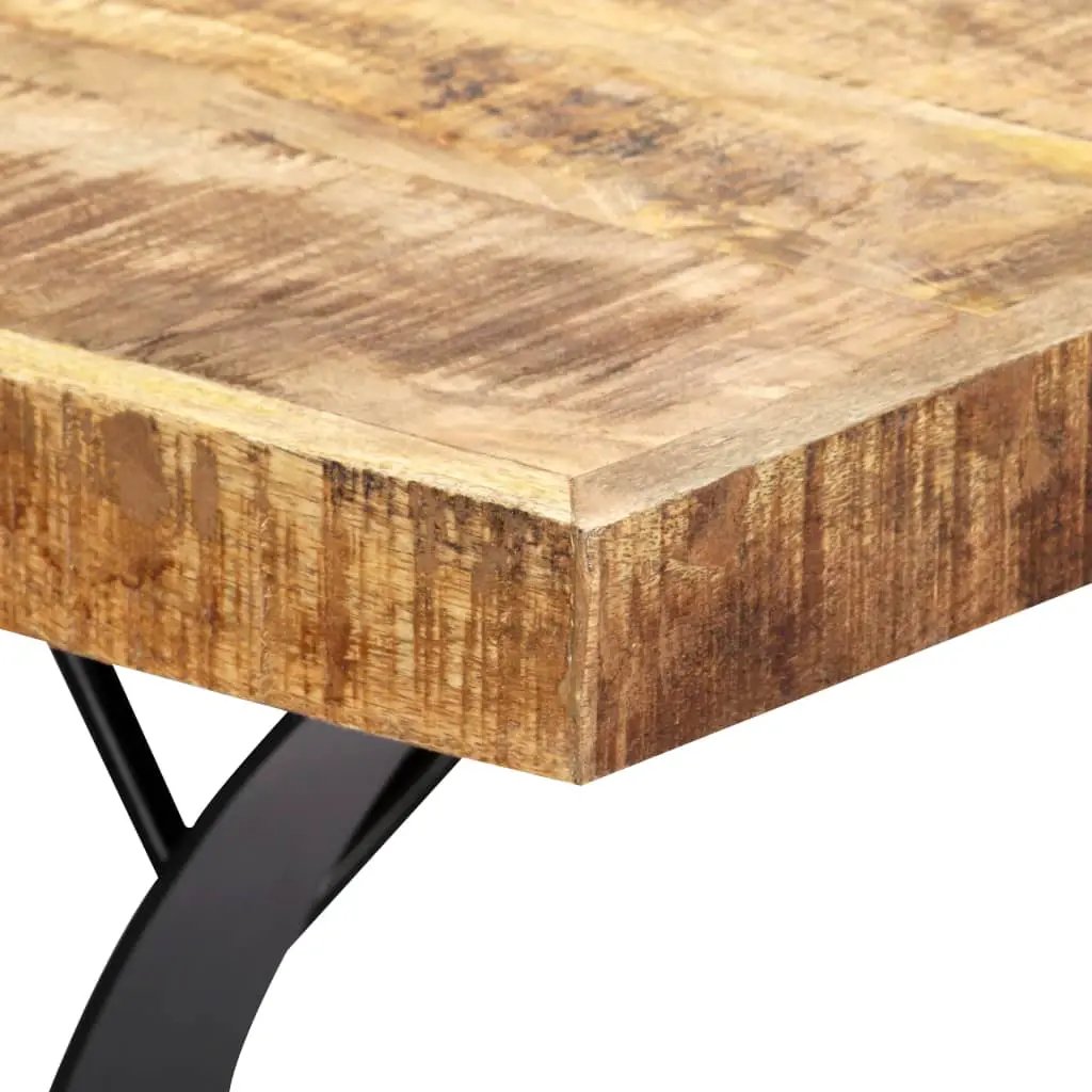 vidaXL vidaXL Dining Table 180x90x76 cm Solid Mango Wood - Dining Table
