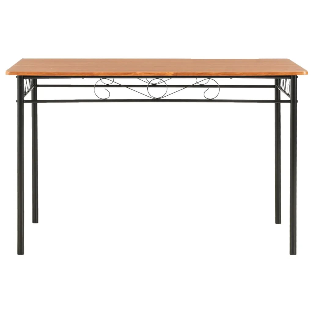 vidaXL vidaXL Dining Table Brown 120x70x75 cm MDF - Dining Table
