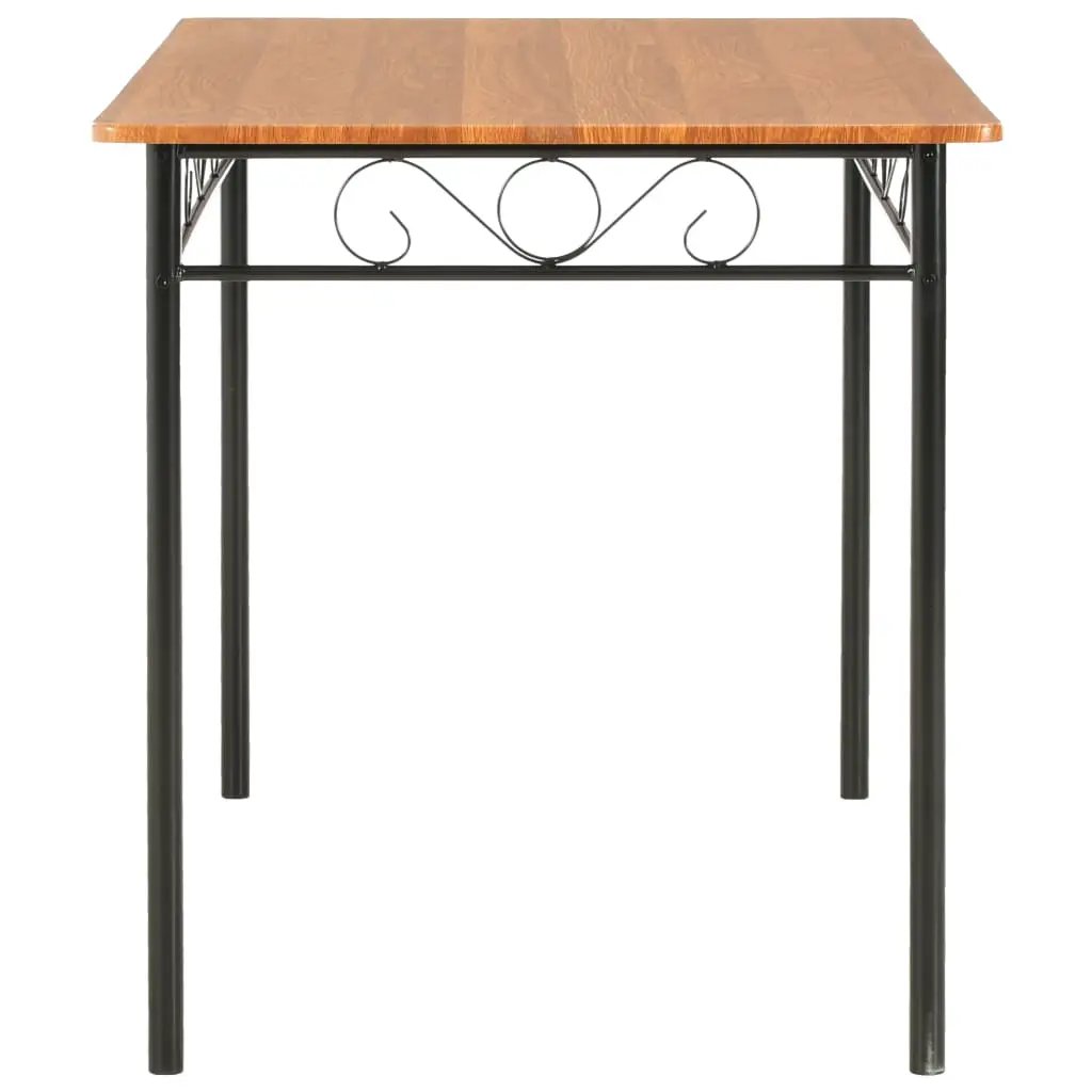 vidaXL vidaXL Dining Table Brown 120x70x75 cm MDF - Dining Table