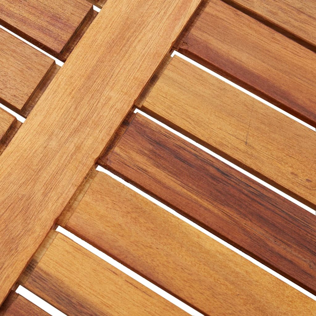 VidaXL Folding Table 40x40 Acacia Wood by vidaXL